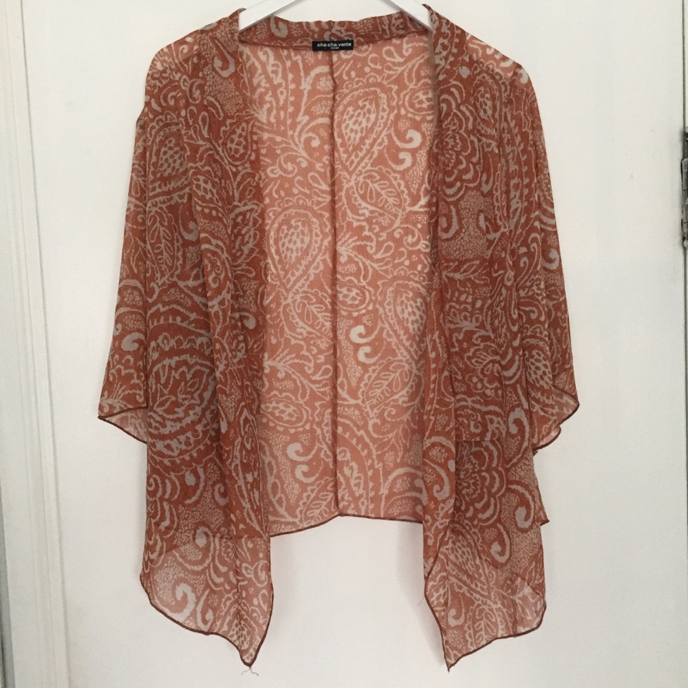 Short Floral Kimono